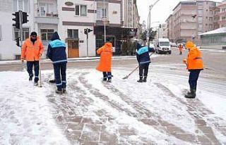 Başkan Taşkın: "Ekiplerimiz gece gündüz...