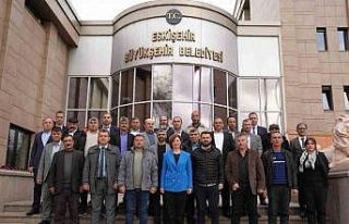 Başkan Ünlüce, Günyüzü muhtarlarının taleplerini...