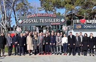 Başkan Yalım banka müdürleriyle bir araya geldi