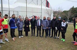 Başkan Yalım’dan Uşakspor sporcularına ziyaret