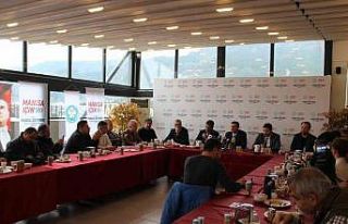 Başkan Zeyrek basının sorularını yanıtladı