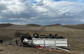 Başkent’te kamyon kazası: 5 yaralı