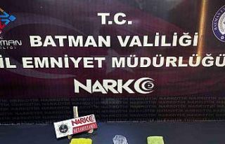 Batman’da uyuşturucu operasyonu: 2 tutuklama