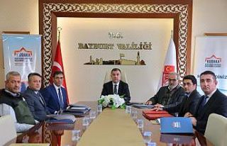 Bayburt’ta iki projenin imza töreni gerçekleşti