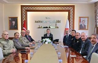 Bayburt’ta Üniversite Güvenlik Toplantısı yapıldı