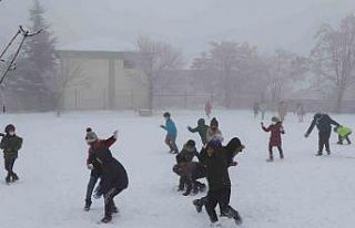 Bayburt’un Demirözü ilçesinde eğitime kar tatili