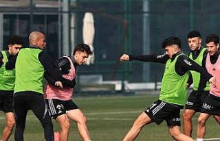 Beşiktaş, Kırklarelispor maçı hazırlıklarına...