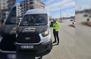 Besni’de okul servisleri denetlendi