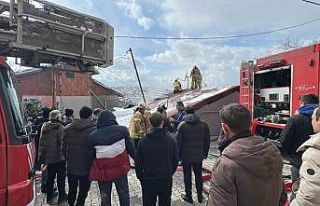 Beykoz’da korkutan çatı yangını