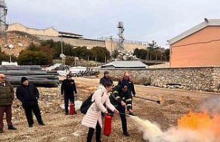 Bilecik Denetimli Serbestlik Müdürlüğünde yangın...