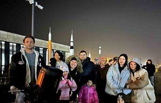Bilim Merkezi’nde gökyüzünü gözlemlediler