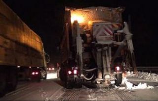 Bin 825 rakımlı Alacabel’de tipi etkili oluyor