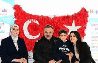 Bingöl Emniyet Müdürü Kalaycı’dan, şehit çocuğuna...