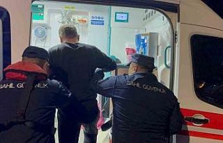 Bozcaada’da rahatsızlanan vatandaşlar Sahil Güvenlik...