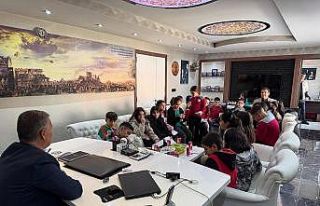 Buharkentli minikler belediyeyi yakından tanıdı