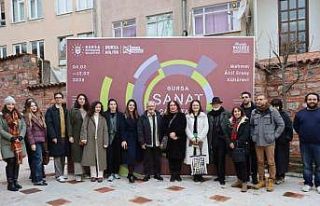 Bursa sanat çalıştayı, kent, mekan, hafıza sergisi...