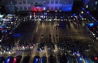 Bursa’da dron destekli bin personelin katıldığı...