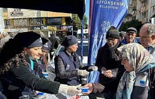 Büyükşehir, 6 Şubat’ın yıldönümünde helva...