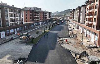 Büyükşehir yapımı biten konutların yollarını...