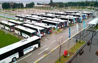 Büyükşehirden ulaşıma 27 yeni otobüs