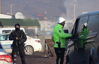 Çankırı 164 araç trafikten men edildi