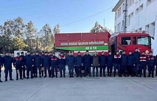 Çine’de jandarma personeline yangın önleme ve...