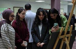 Çocuk resimlerinde eşitsizlik olgusu sergisi ziyarete...