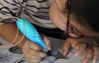 Çocuklar; ’Kütüphane Yarıyıl Programı’nda...