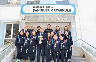 Çorlu’nun Şahinleri Tekirdağ birincisi