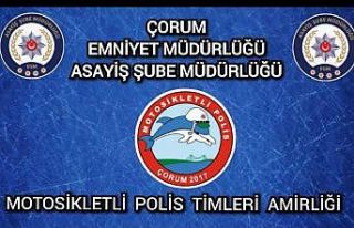 Çorum’da aranan 4 şahıs yakalandı