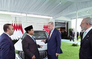 Cumhurbaşkanı Erdoğan, Endonezya Devlet Başkanı...