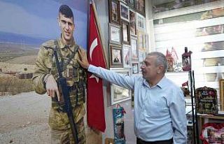 Damat odası şehit odası oldu