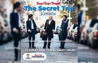 Denizli The Secret Trio ile müziğe doyacak