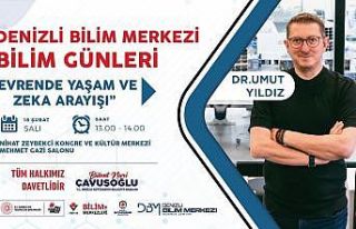 Denizli’de bilim günleri başlıyor