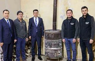 Depremzede Adil Kenziman’a moral motivasyonu