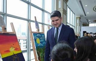 Depremzede çocuklar çizdi görenler duygulandı