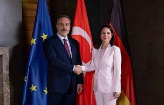 Dışişleri Bakanı Fidan, Alman mevkidaşı Baerbock...