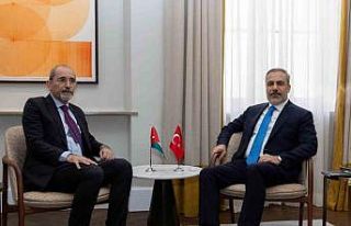 Dışişleri Bakanı Fidan, Ürdünlü mevkidaşı...