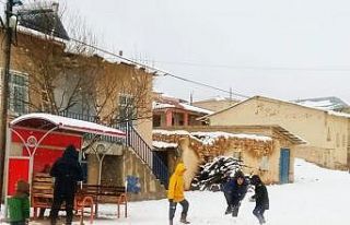 Doğanşehir’de eğitime kar engeli