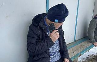 Dolmuş durağında ambulans bekledi