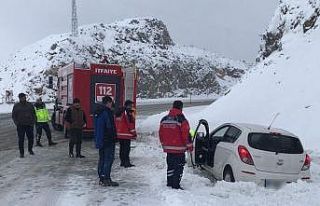 Donma tehlikesi yaşayan aile kurtarıldı