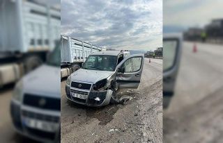 Dörtyol’da otomobille çarpışan aracın sürücüsü...