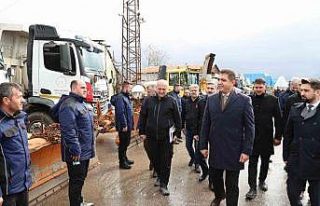 Düzce kar yağışına hazır