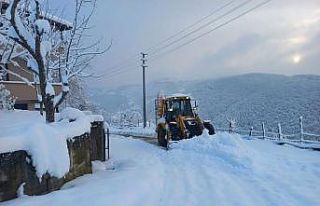 Düzce’de 5 köy yolu ulaşıma kapandı