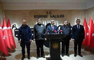 Edirne’de Avrupa’ya açılan sınır kapılarından...