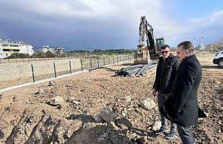 Edremit Çayı Köprüsü’nün inşaatına başlandı