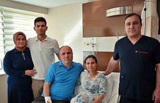 Efe ailesi birbirine hem yürekten hem böbrekten...