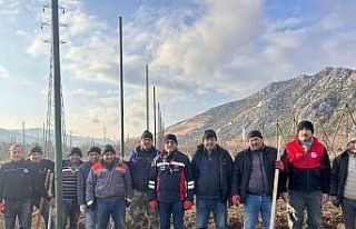 Eğirdir’de çiftçilere modern tarım yöntemleri...
