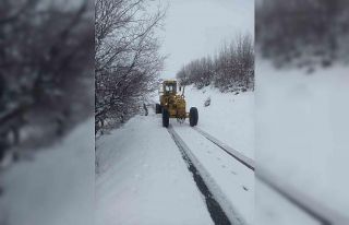 Elazığ’da 54 köy yolu ulaşıma kapandı