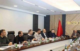 Elazığ’da altyapı koordinasyon toplantısı yapıldı